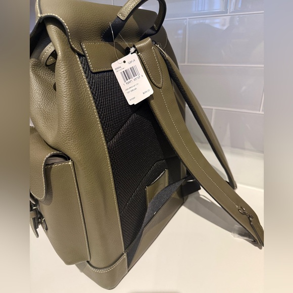 NWT • Coach Hudson Backpack • (Hunter/Olive Green) • New With Tags - Picture 4 of 11